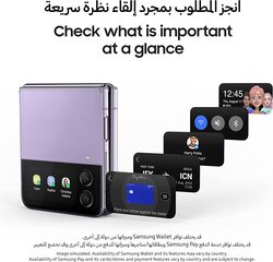 Samsung Galaxy Z Flip4 Smartphone Android Folding Phone 256GB, Graphite (UAE Version)