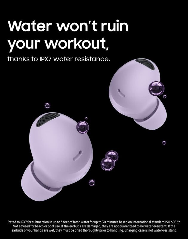 SAMSUNG Galaxy Buds 2 Pro True Wireless Bluetooth Earbuds , Bora Purple