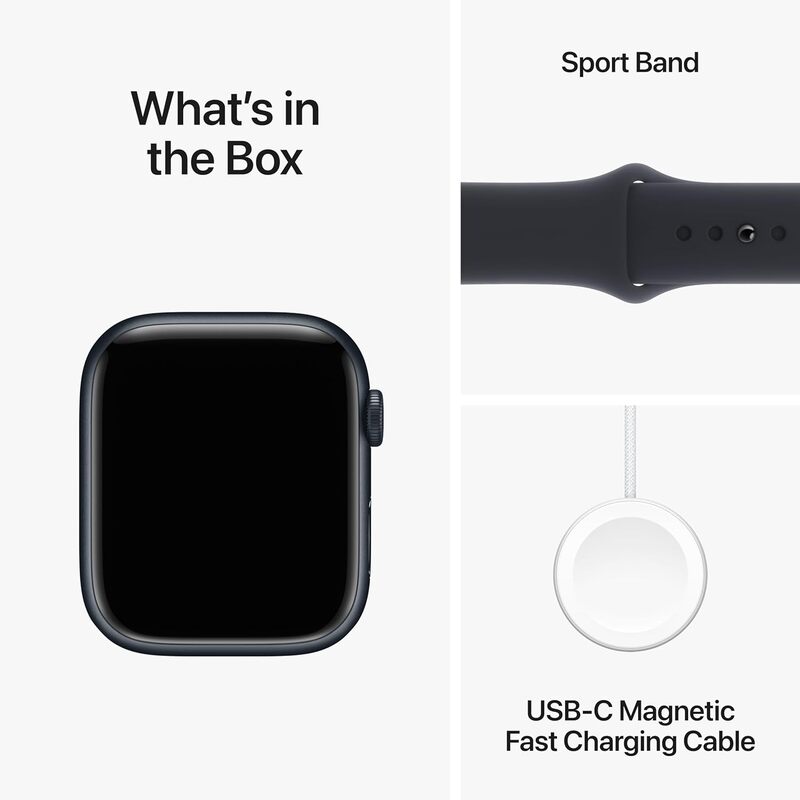 Apple Watch Series 9 ,45mm, Smartwatch Midnight