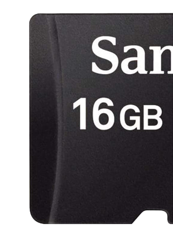 Sandisk 16GB MicroSDHC C4 Memory Card, SDSDQM-016G-B35A, Black