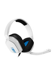 Astro Gaming A10 3.5mm Jack Headset for PlayStation PS4, White