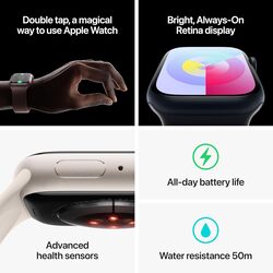 Apple Watch Series 9 , 41mm, Starlight