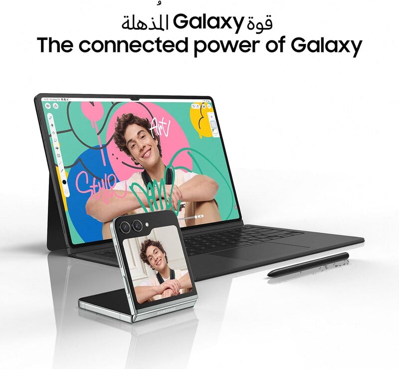 Samsung Galaxy Tab S9 5G, 8GB RAM, 128GB Storage MicroSD Slot, S Pen Included, Beige (UAE Version) X716