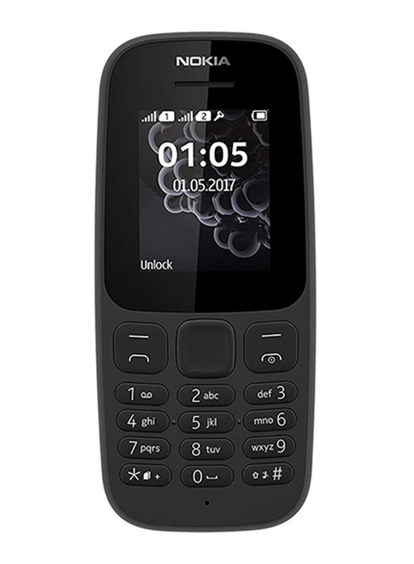 هاتف نوكيا 105, ذاكرة وصول عشوائي 4 ميغابايت, الجيل الثاني, بشريحتين