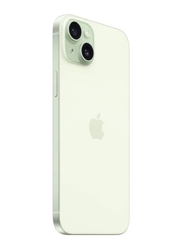 Apple iPhone 15 Plus 128GB Green, Without FaceTime, 6GB RAM, 5G, Single SIM Smartphone, UAE Version