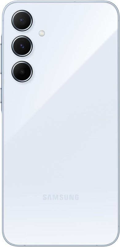 Samsung Galaxy A55 5G, Dual SIM Mobile Phone Android, 8GB RAM, 128GB Storage, Awesome Iceblue, UAE Version