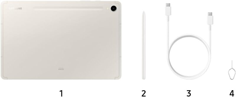 Samsung Galaxy Tab S9 WiFi, 8GB RAM, 128GB Storage MicroSD Slot, S Pen Included, Graphite (UAE Version) X710