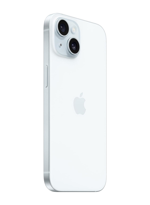 Apple iPhone 15 128GB Blue, Without FaceTime, 6GB RAM, 5G, Single SIM Smartphone, UAE Version
