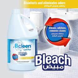 Bcleen Disinfectant Bleach Liquid Toilet Cleaner, 3750ml
