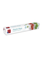 Fun Indispensable Biodegradable Disposable Plastic Bag Roll, 35 x 45cm, 50 Pieces