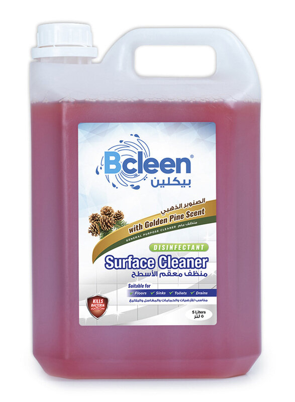 

Bcleen Golden Pine Multisurface Disinfectant Floor Cleaner Liquid, 5 Liters