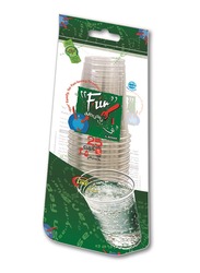 Fun 236.5ml 25-Piece Everyday Disposable Plastic Cup, Clear