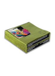 Fun Color 2-Ply Paper Napkins, 33 cm, Olive, 50 Pieces