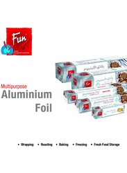 Fun Indispensable Aluminum Foil Roll for Food Wrap, 150m x 45cm, 750 sq.Ft.