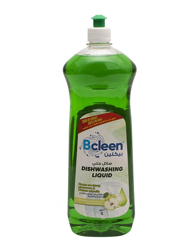 Bcleen Green Apple Dishwashing Liquid, 1000ml