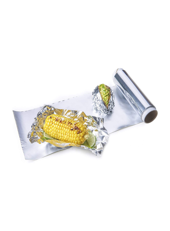 Fun Indispensable Aluminium Foil Roll for Food Wrap, 500 Sq.Ft.