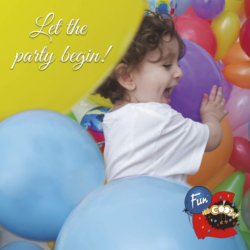 Fun 24-inch Its Cool Bubble Balloon Set, 25 Pieces