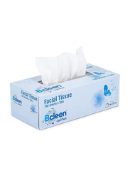 Bcleen Premium 2-Ply Facial Tissue Paper, 140 Sheets