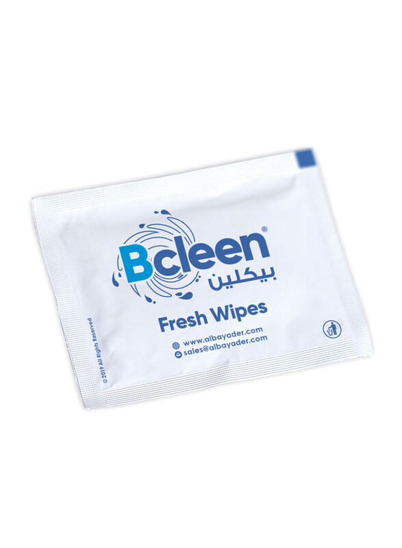 

Bcleen Fresh Wet Wipes, 11 x 7cm, Large, 25 Sheets