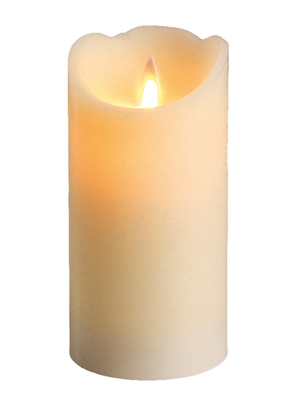 

Kaemingk LED Wax Waving Candle, 15cm, Cream