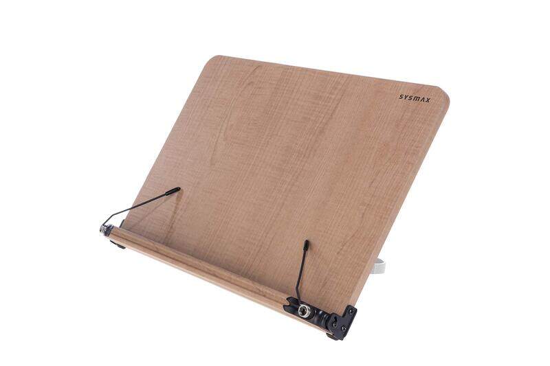 

Litem Wooden Book Stand, Large, Dark Grey