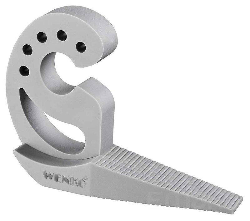 

Wenko Practical Multi-Stop Door Stopper, Grey
