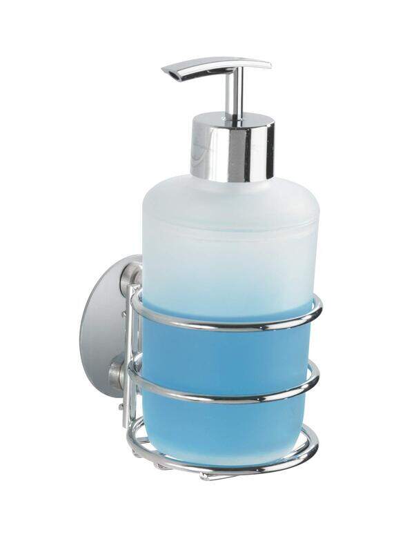 

Wenko Turbo-Loc Soap Dispenser, 7.5 x 16.5 x 9cm, Chrome