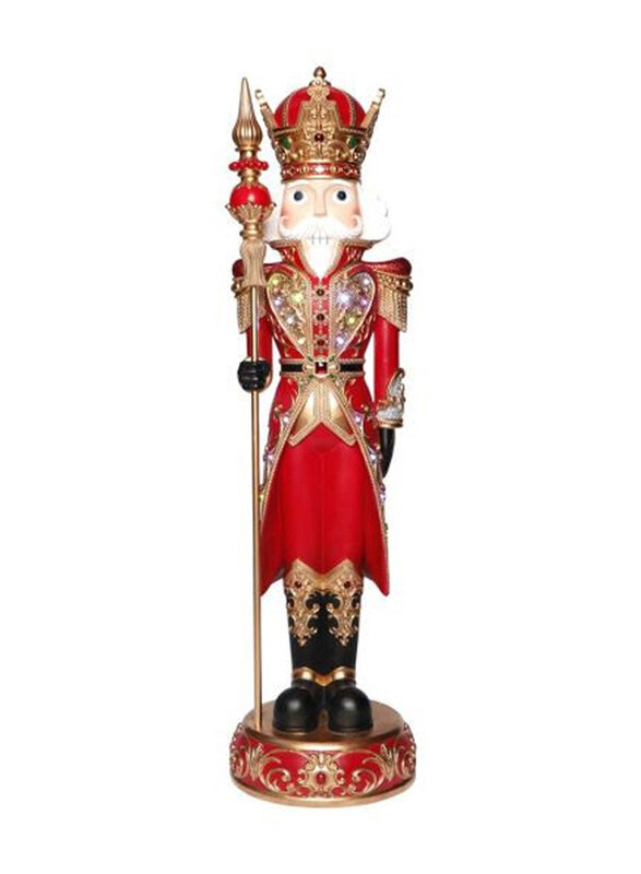 

Christmas Creations 153Cm Nutcracker With Sceptor Poly, Red