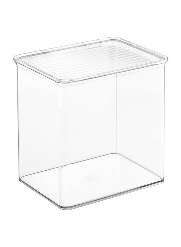 

Inter Design Plastic Kitchen Binz Stackable Box, 67330, Clear