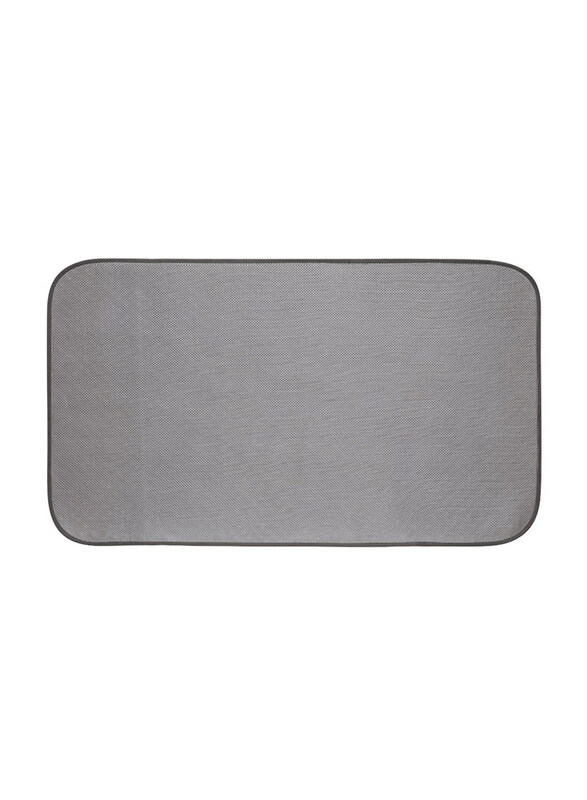 

Inter Design Idry Bath Mat, 43.18 x 23.5cm, Pewter