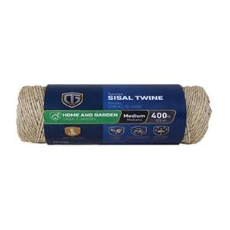 

Tru Guard Tru-Guard 400-Inch 1Ply Sisal Twine, Beige