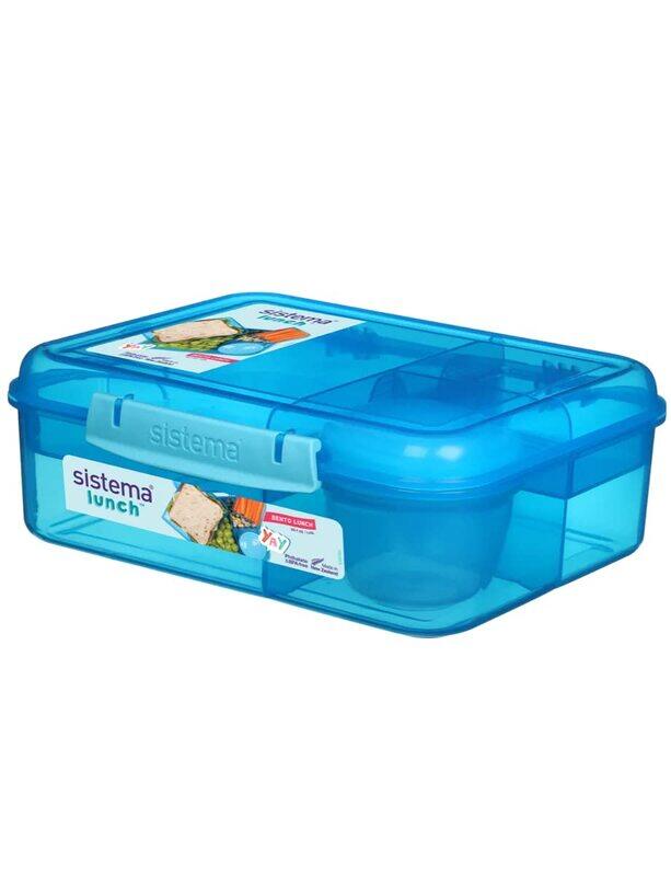 

Sistema 41690 Bento Lunch Box, 1.65L, Blue