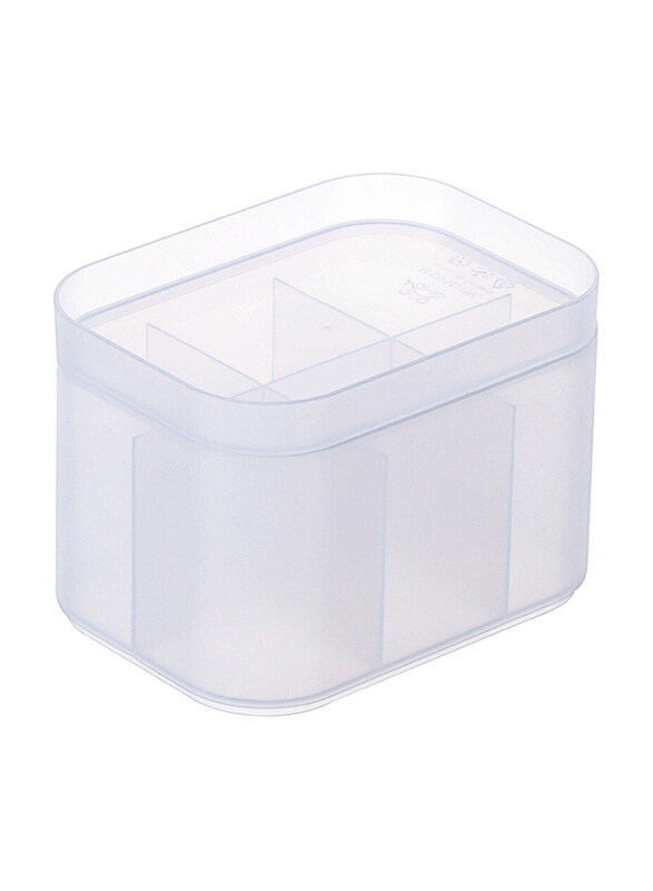 

Keyway Desktop Organizer with Lid & 6 Compartments, TLR361, Clear