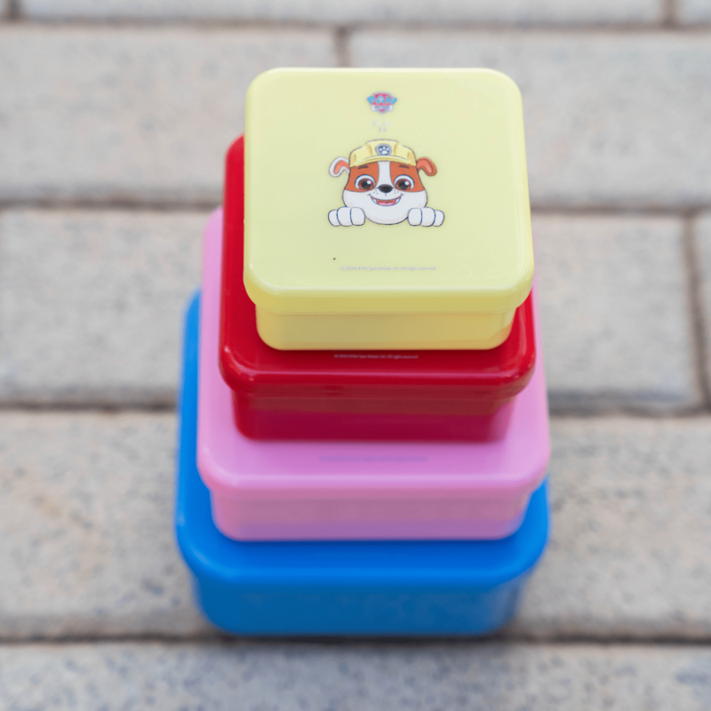 Little AI Paw Patrol 4-piece container set