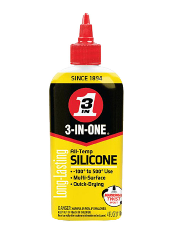 

WD-40 3-in-1 All Temp Silicone Drip Oil, 4oz