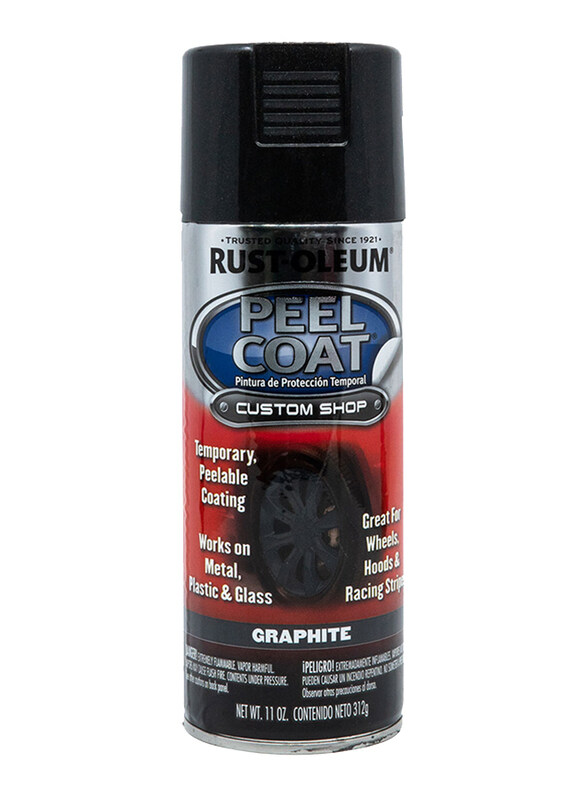 

Rust-Oleum Peel Coat Matte, Graphite, 312gm