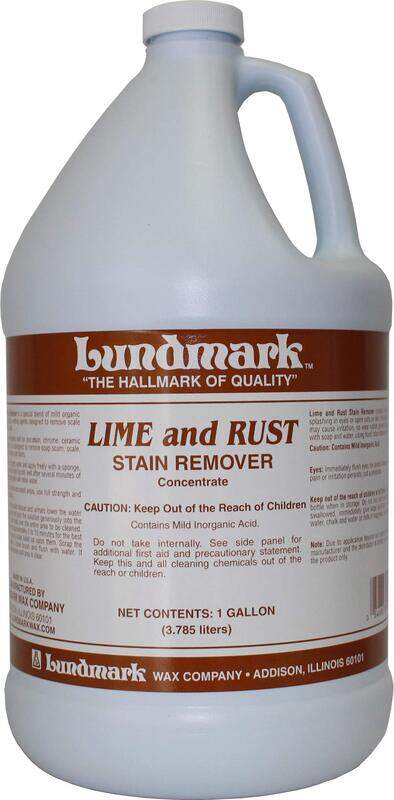 

Lundmark Lime & Rust Stain Remover Concentrate, 1 Gallon