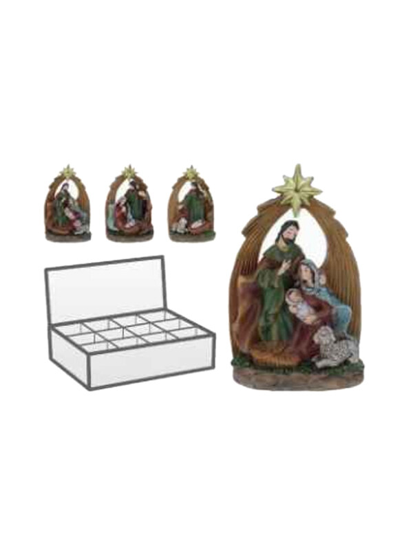

Koopman Nativity Scene, 13cm, Assorted Colour
