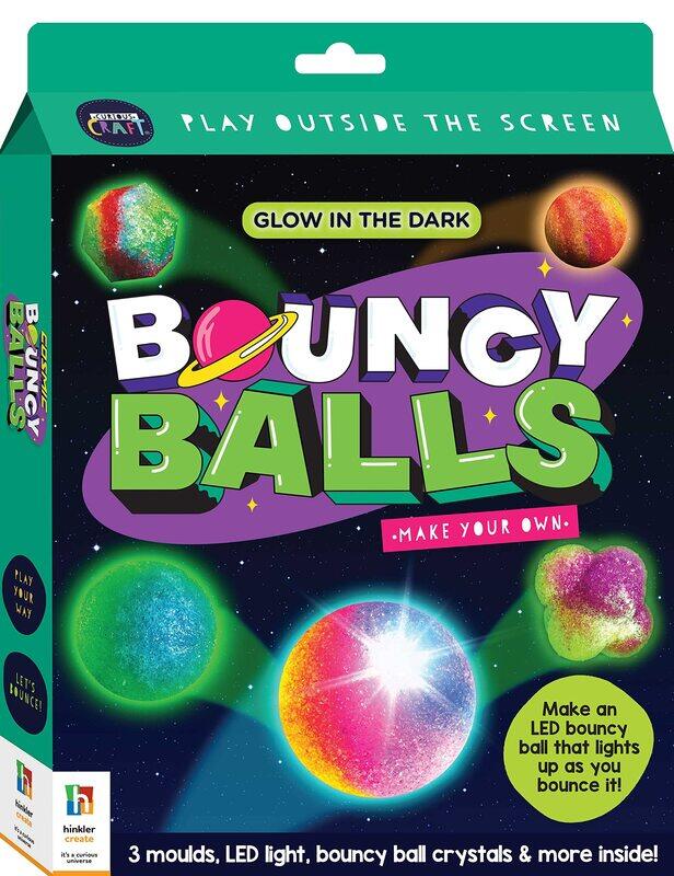 

Hinkler Curious Craft Make Your Own Bouncy Balls Kit, Multicolour, Ages 6+