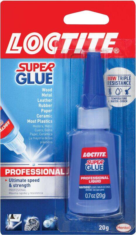 

Loctite 20gm Professional Liquid Super Glue, 1365882, Clear