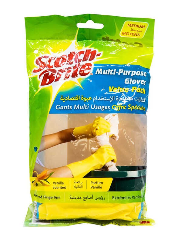 

3M All Purpose Gloves, Medium, Yellow