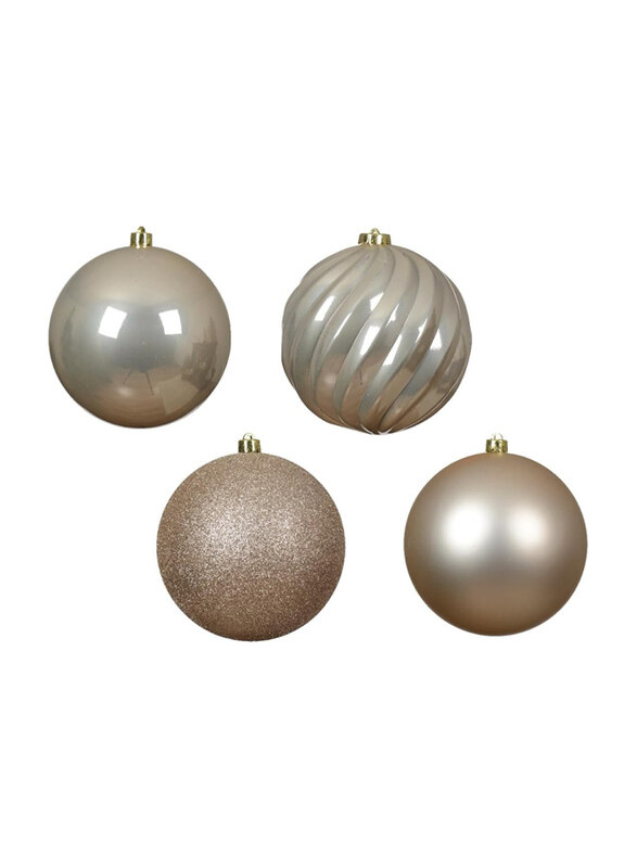 

Kaemingk Bauble Shatterproof, 14cm, White
