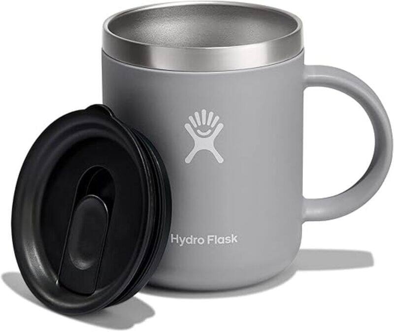 

Hydro Flask Double Walled Vacuum Insulated Stainless Steel 355 ml (12 Oz) Thermos Mug, BPA Free, Birch