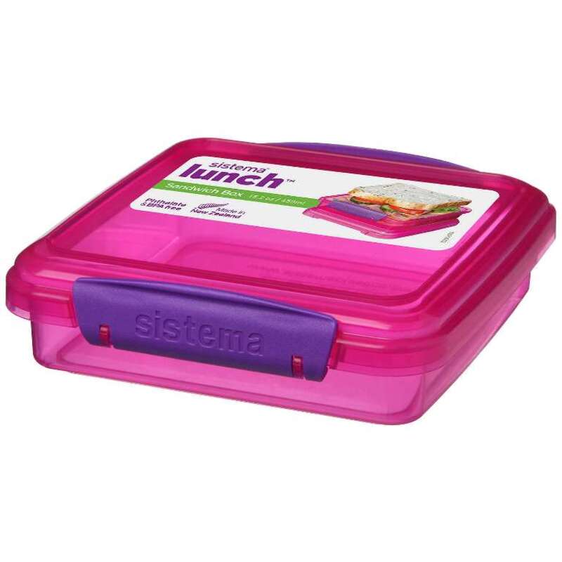 Sistema Sandwich Box 450ML Pink