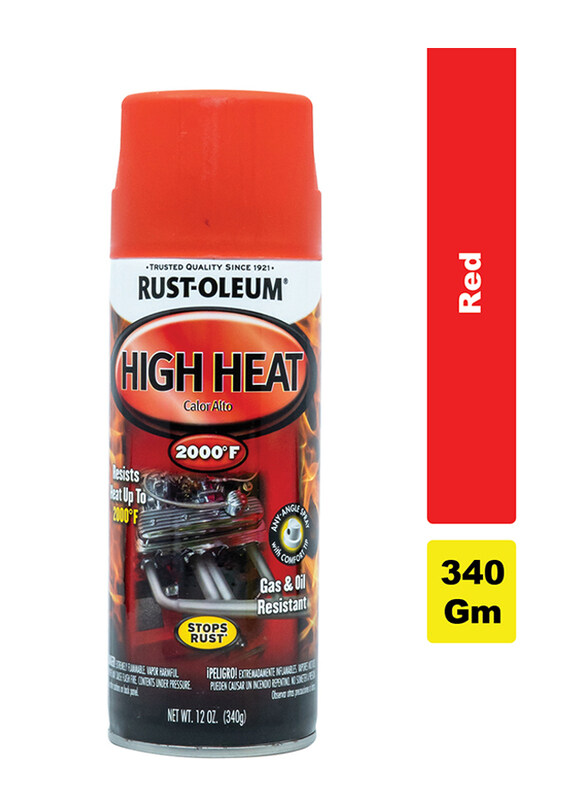 

Rust-Oleum Automotive High Heat Spray Paint Flat Red, 340gm