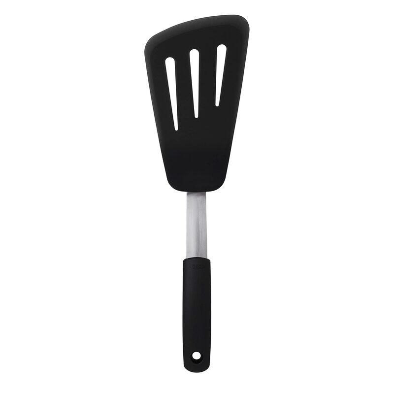 

Oxo Good Grips Silicone Flexible Omelette Turner, 1071532V5, Black