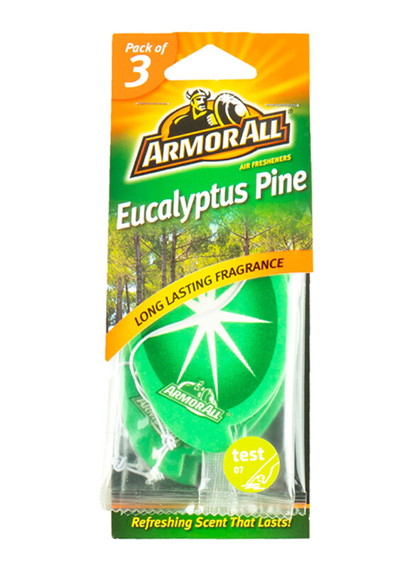 

Armor All Eucalyptus Pine Air Freshener, 3 Pieces