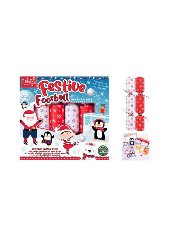 

RSW 6 Game Festive Football 9 Inch Crackers, 6 Pieces, Multicolour