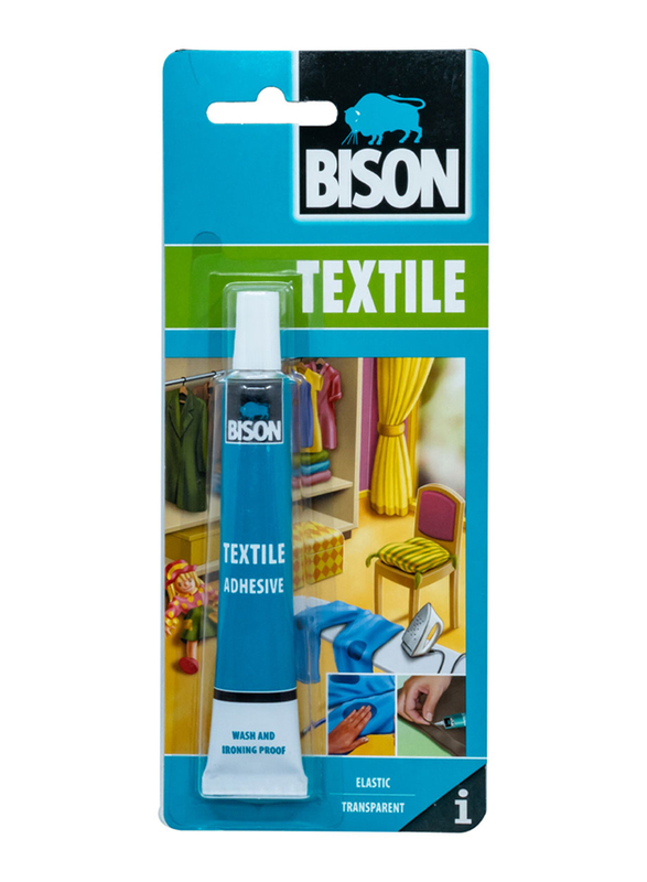 Bison Textile Card Adhesive, 25ml, Clear