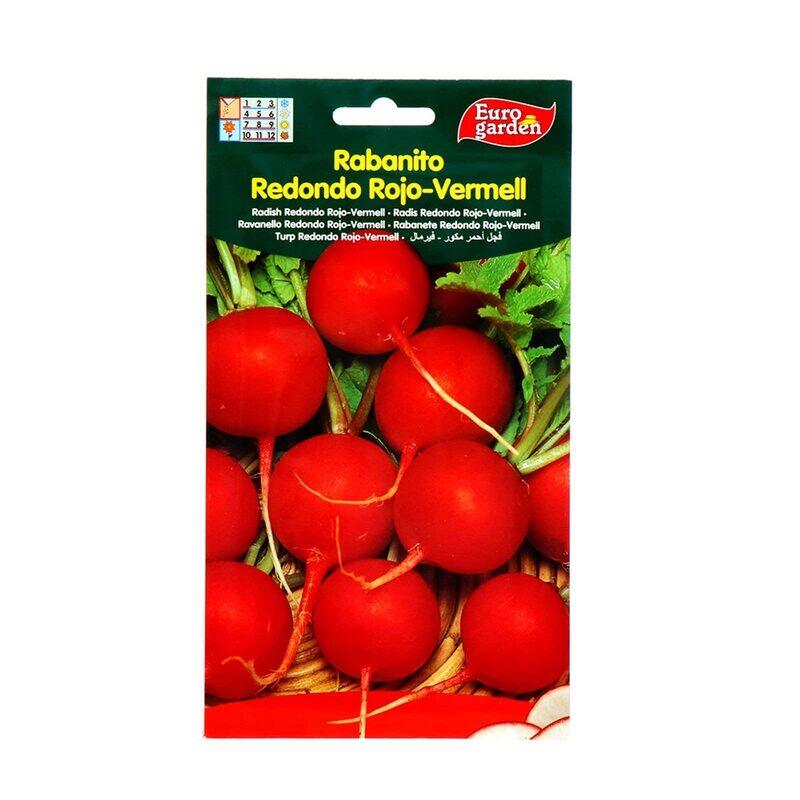 

Euro Garden Vermell Red Round Radish Seeds, 15g